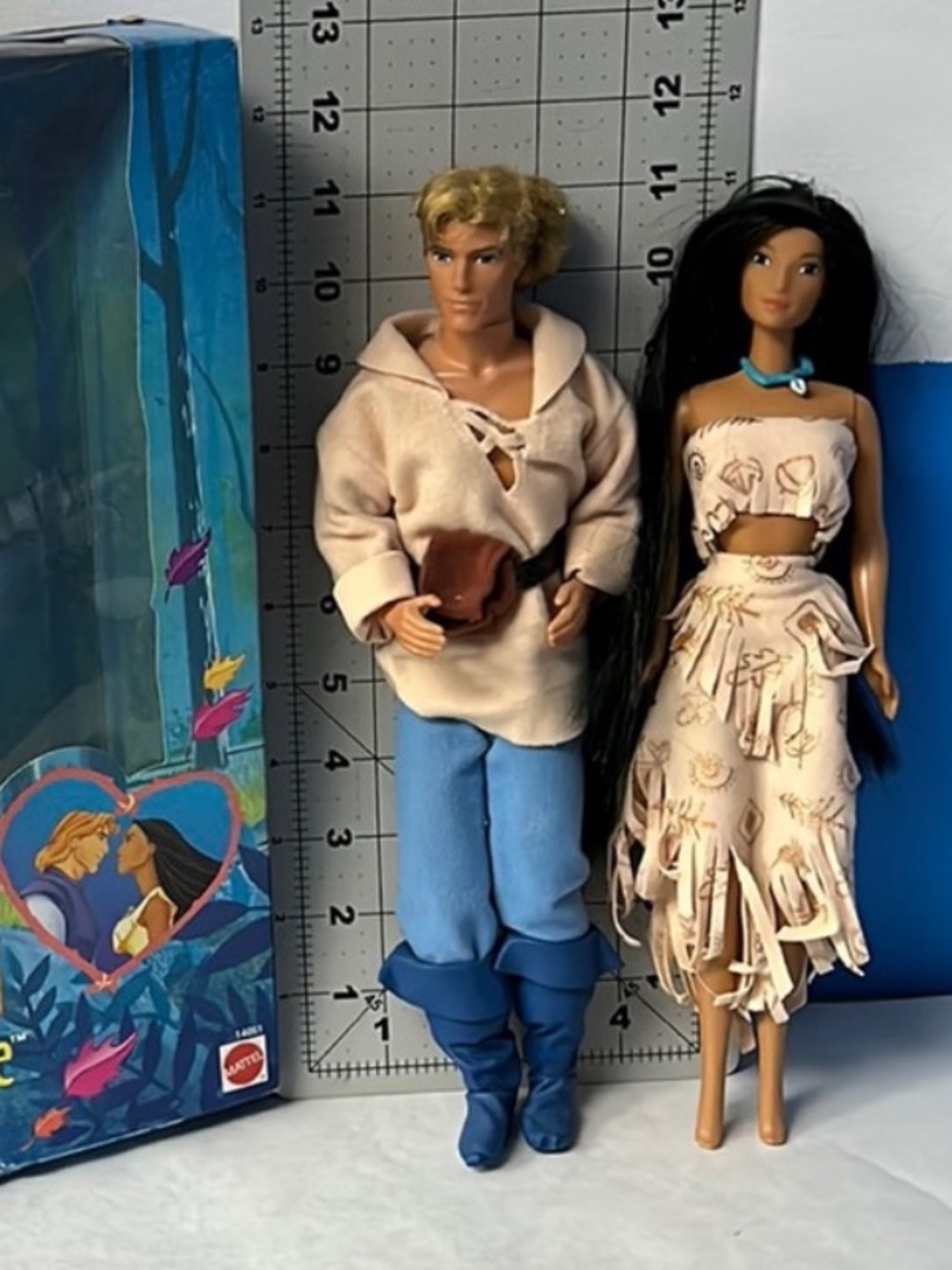 Vintage 1995 Mattel Disney Pocahontas Spirit of Love Set Pocahontas John Smith